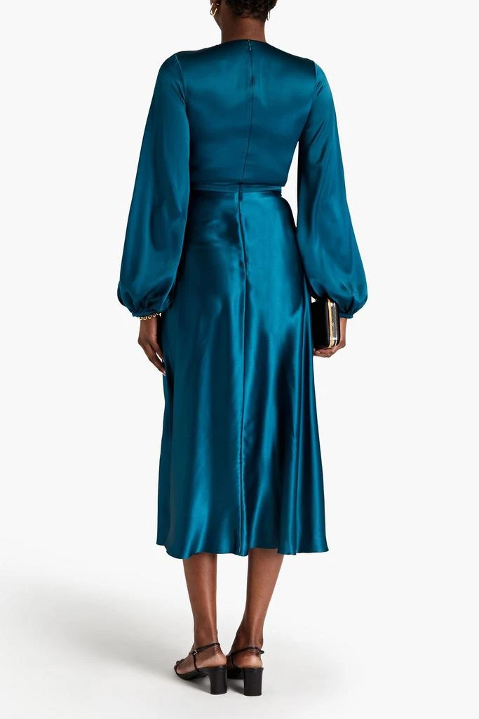 商品ROKSANDA|Embellished silk-satin midi dress,价格¥5605,第3张图片详细描述