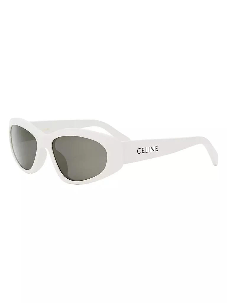 商品Celine|Monochroms 57MM Geometric Sunglasses,价格¥3280,第2张图片详细描述