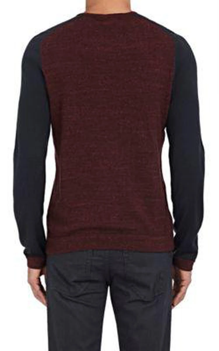 商品John Varvatos|Colorblocked Cotton-Wool Sweater,价格¥1462,第3张图片详细描述