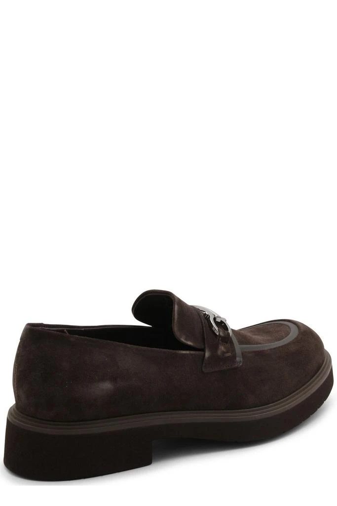 商品Salvatore Ferragamo|Salvatore Ferragamo Gancini-Buckle Slip-On Loafers,价格¥5049,第2张图片详细描述