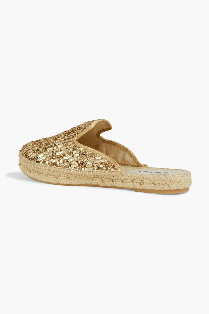 商品MANEBÍ|Sequined mesh espadrille slippers,价格¥586,第3张图片详细描述