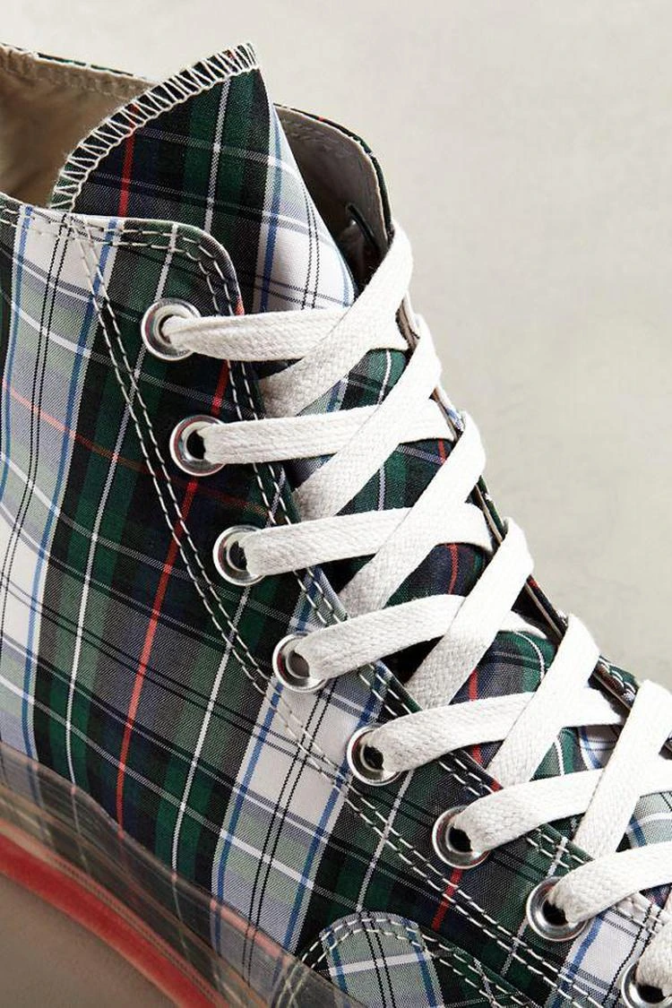 商品Converse|Converse Chuck 70 Plaid Clear Sole High Top 休闲鞋,价格¥674,第3张图片详细描述