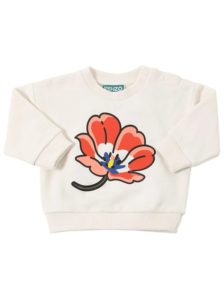 商品Kenzo|Printed Cotton Sweatshirt & Leggings,价格¥843,第1张图片详细描述