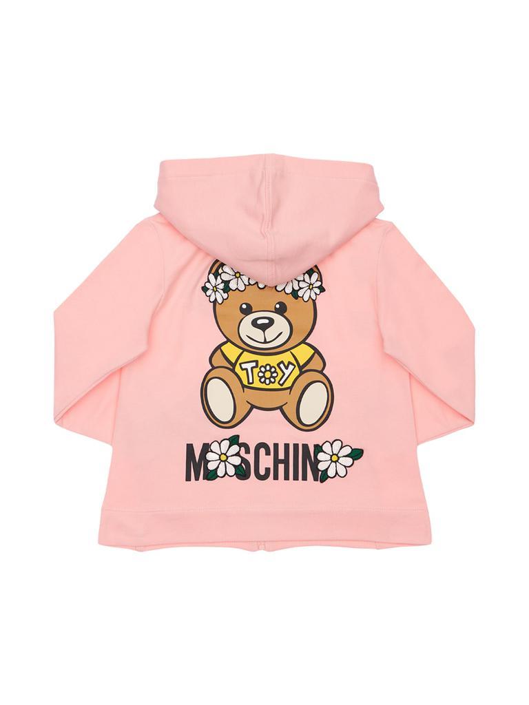 商品Moschino|Toy Print Cotton Sweatshirt Hoodie,价格¥1354,第4张图片详细描述