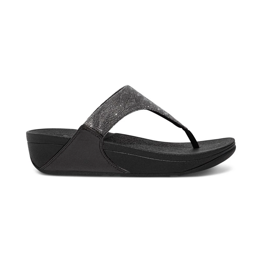 商品FitFlop|Women's Lulu Glitz Toe-Post Sandals,价格¥564,第2张图片详细描述