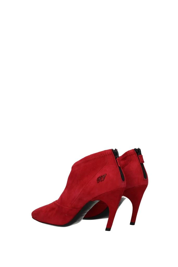 商品Roger Vivier|Ankle boots choc real Suede Red,价格¥3629,第4张图片详细描述