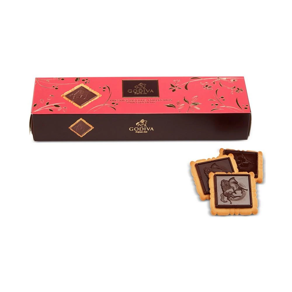 商品Godiva|黑巧克力饼干12只 礼盒装,价格¥97,第1张图片