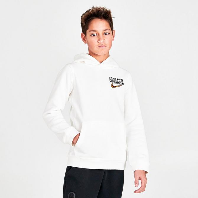 Boys' Nike Sportswear Hook Pullover Hoodie商品第3张图片规格展示