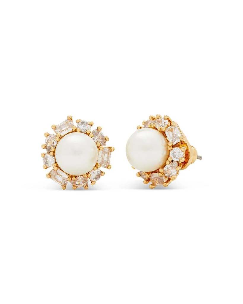 商品Kate Spade|Candy Shop Imitation Pearl Halo Stud Earrings,价格¥324,第1张图片