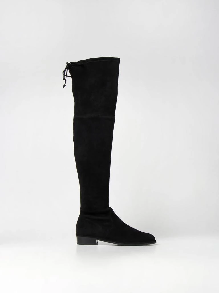 商品Stuart Weitzman|Lowland Stuart Weitzman boot in suede,价格¥7542,第1张图片