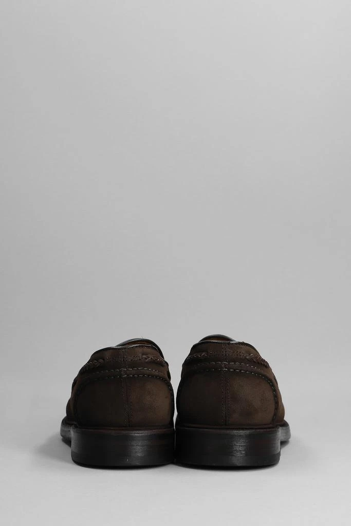 商品Green George|Green George Loafers In Brown Suede,价格¥2867,第4张图片详细描述