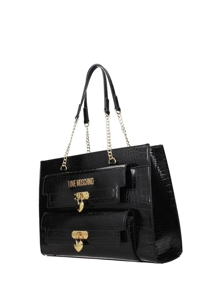 商品Love Moschino|Shoulder bags Polyurethane Black,价格¥1339,第2张图片详细描述