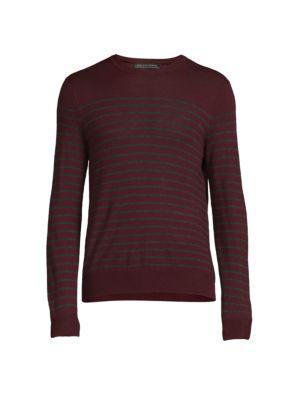 商品Saks Fifth Avenue|Striped Merino Wool Sweater,价格¥450,第3张图片详细描述