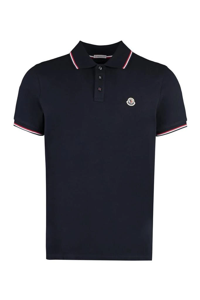 商品Moncler|MONCLER COTTON-PIQUÉ POLO SHIRT,价格¥2081,第1张图片