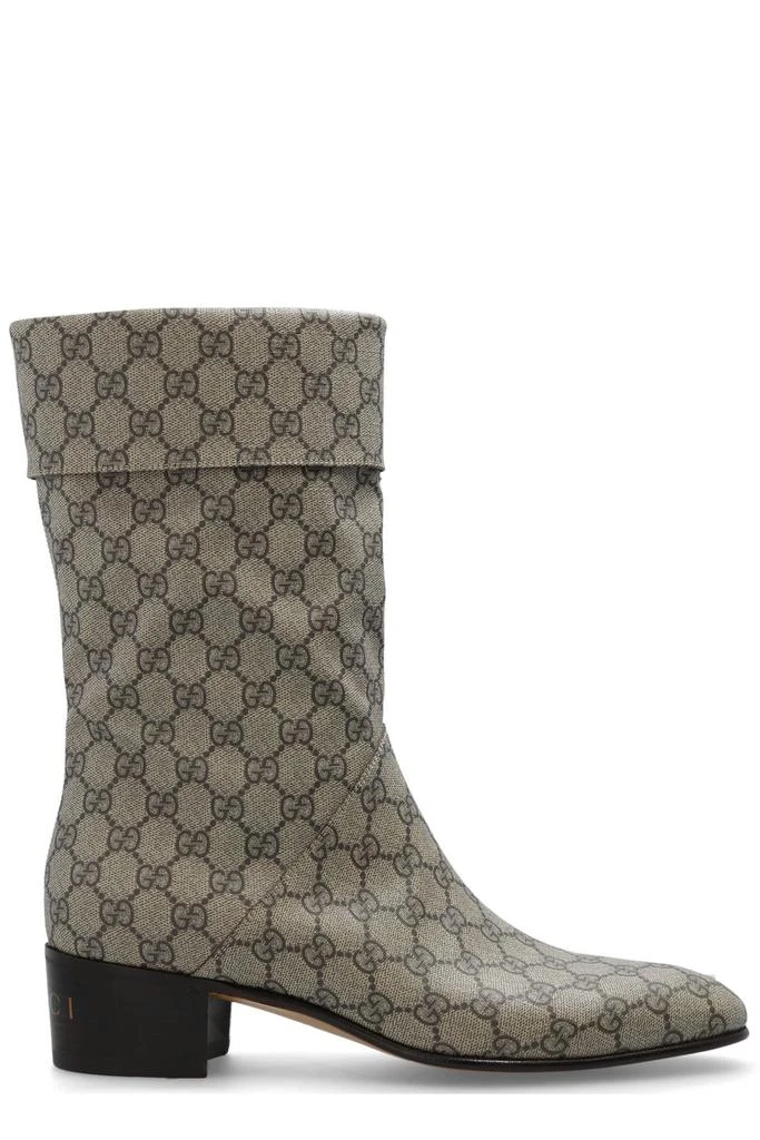 商品Gucci|Gucci Heeled Ankle Boots,价格¥6892,第1张图片