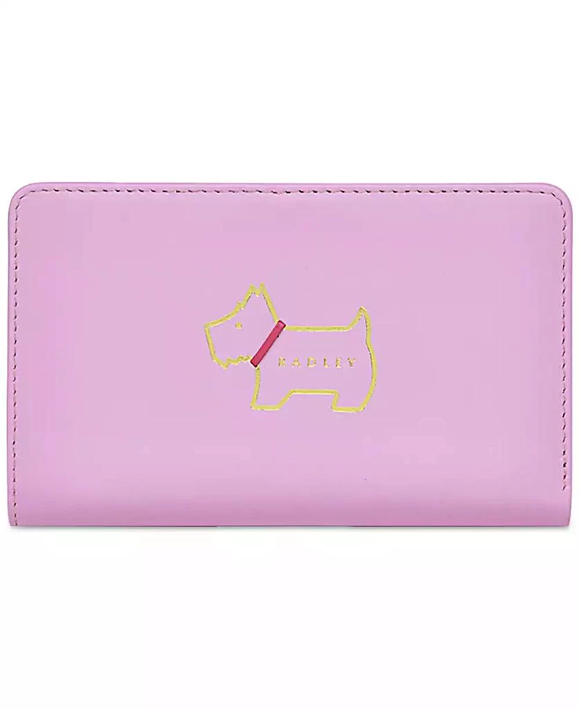 商品Radley|Women's Heritage Dog Outline Mini Flap Over Wallet,价格¥301,第1张图片