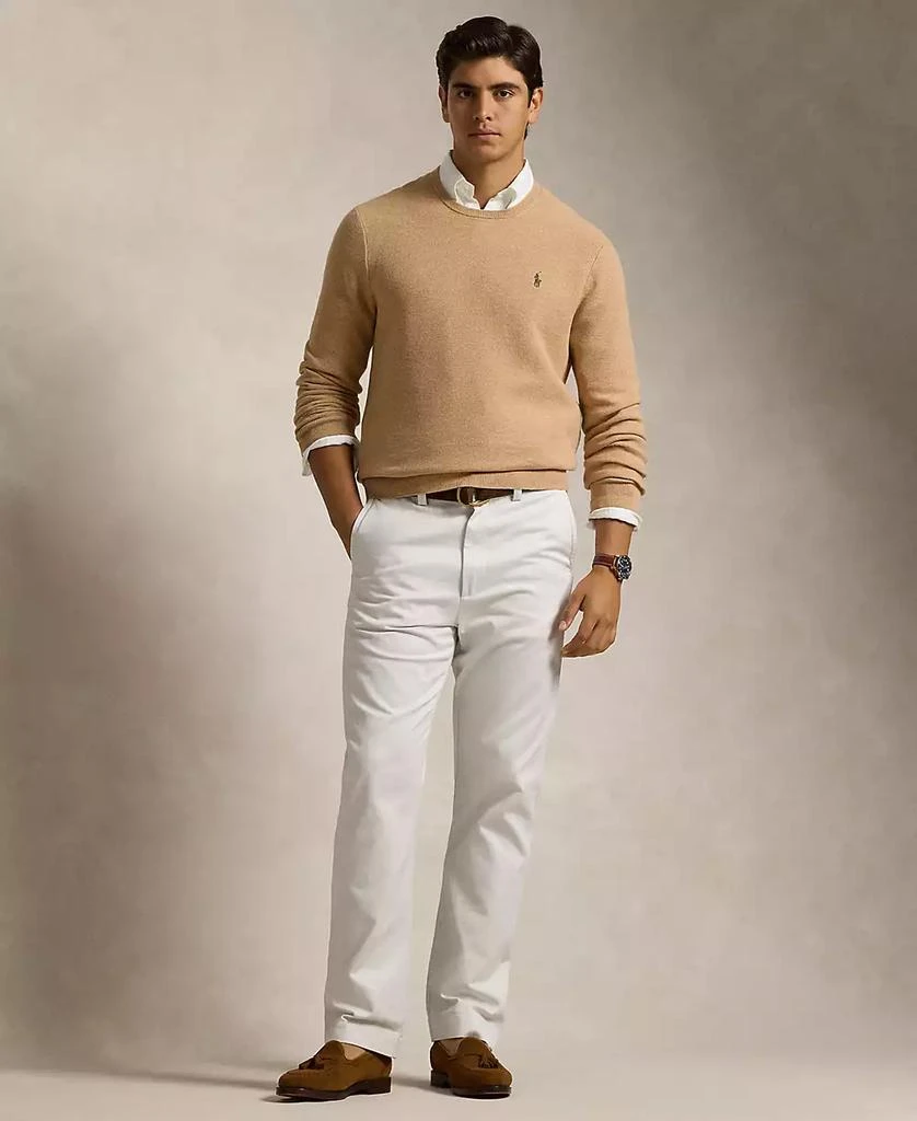 Men's Textured Cotton Crewneck Sweater 商品