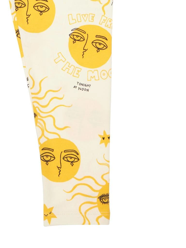 商品Mini Rodini|Moon & Sun Cotton Blend Leggings,价格¥237,第1张图片详细描述