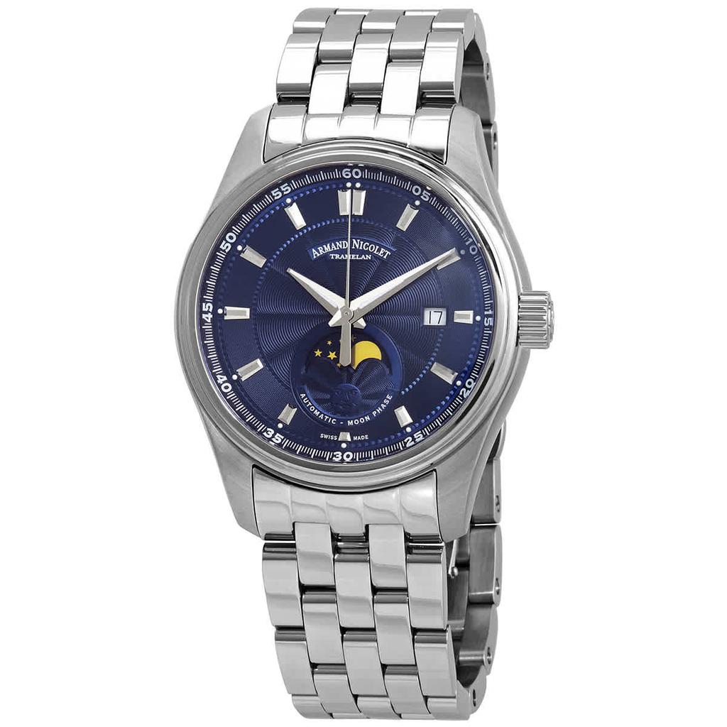 Armand Nicolet MH2 Automatic Blue Dial Mens Watch A640L-BU-MA2640A商品第1张图片规格展示