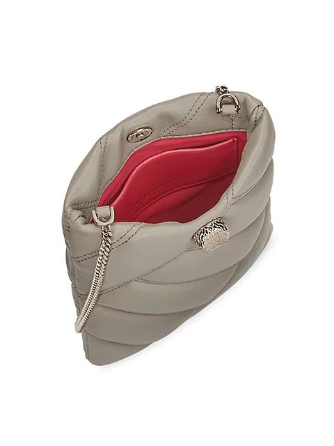 Serpenti Matelassé Leather Phone Pouch-On-Chain商品第3张图片规格展示