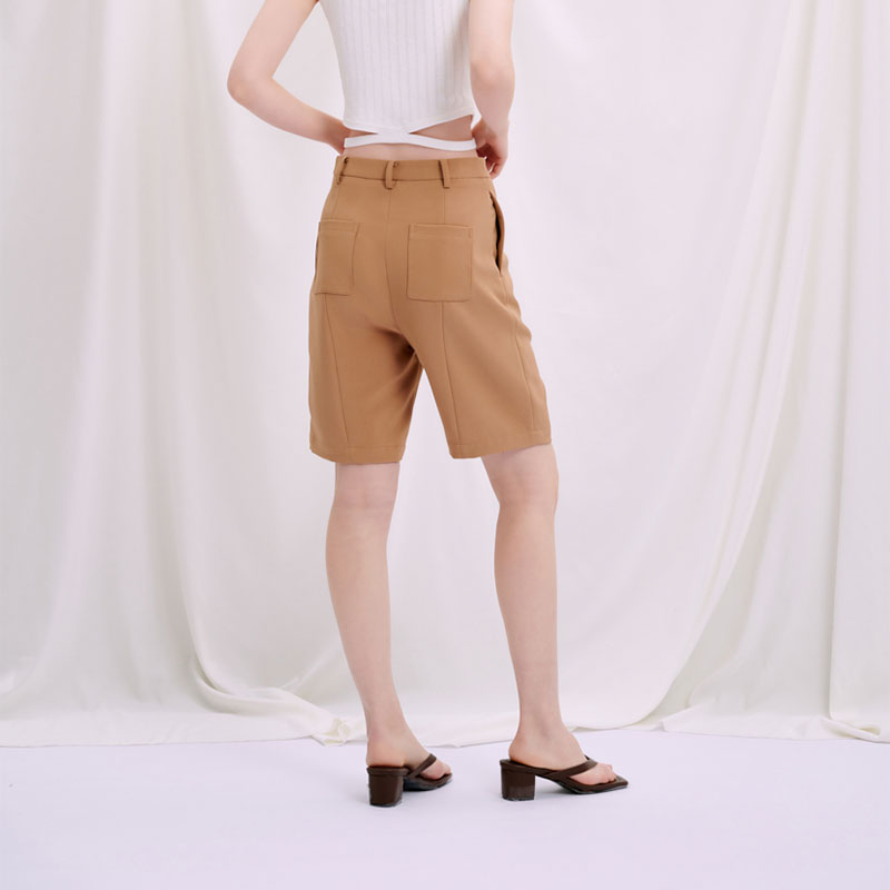 Clark短裤-焦糖 | Clark Shorts - Camel商品第4张图片规格展示