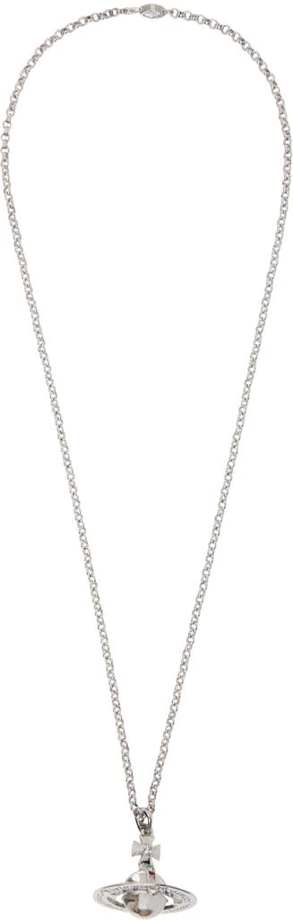 商品Vivienne Westwood|Silver New Petite Orb Necklace,价格¥1674,第1张图片