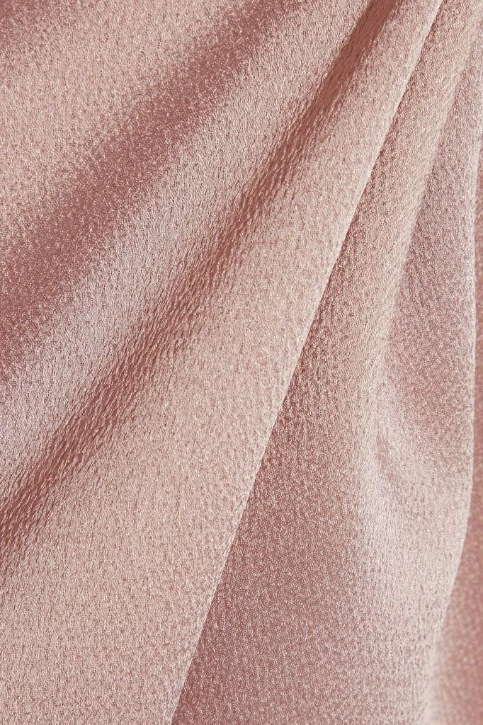 商品Valentino|Layered hammered-satin mini dress,价格¥6301,第2张图片详细描述