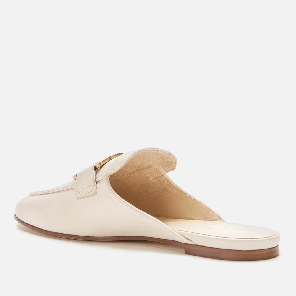 商品Tod's|Tod's Women's Leather Slide Loafers - White,价格¥3534,第2张图片详细描述