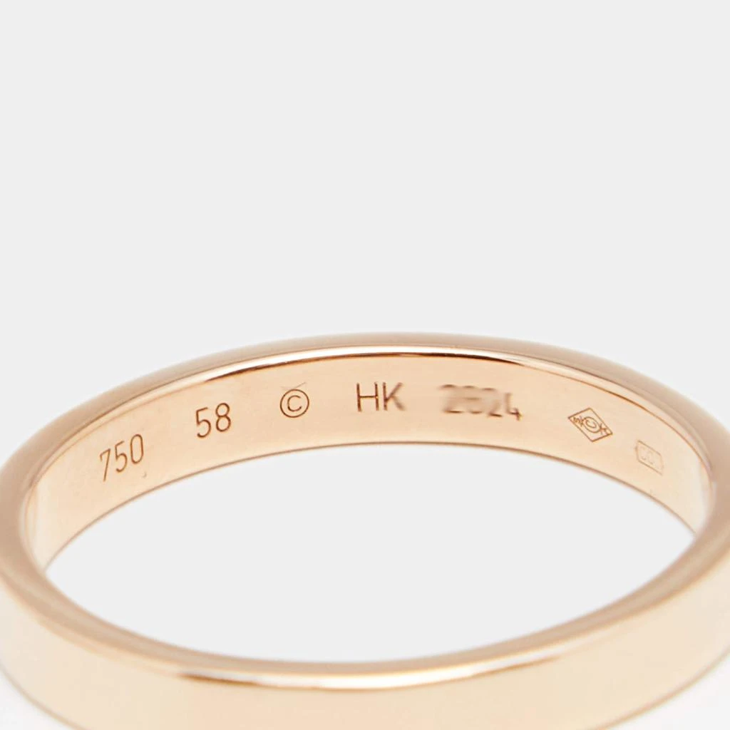 商品[二手商品] Cartier|Cartier C De Cartier 18K Rose Gold Wedding Band Ring 58,价格¥3901,第5张图片详细描述