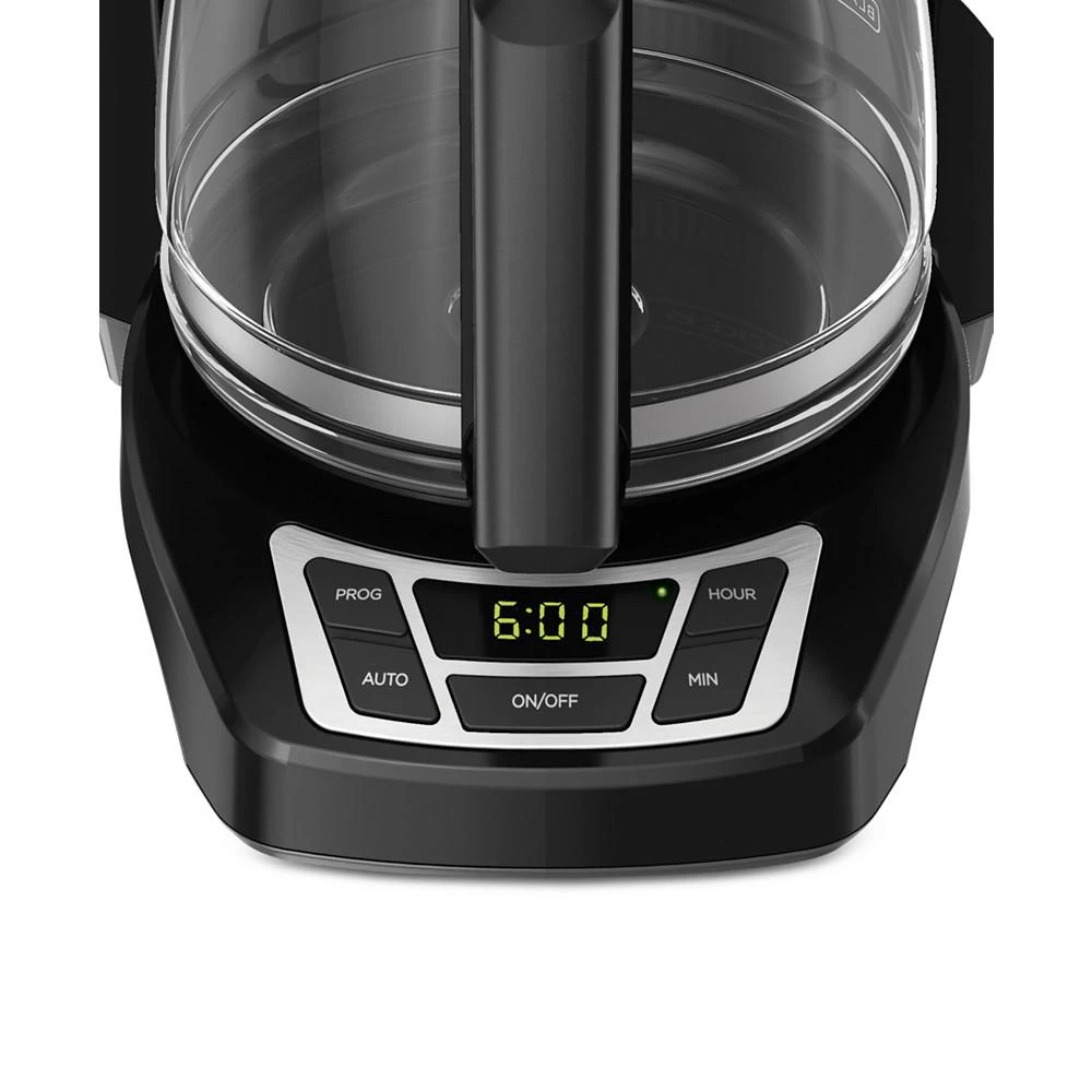 商品Black & Decker|12-Cup Programmable Coffee Maker, Black, CM1160B,价格¥344,第4张图片详细描述
