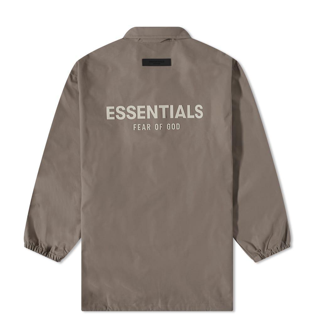 商品Essentials|Fear of God ESSENTIALS Kids Coach Jacket - Desert Taupe,价格¥706,第4张图片详细描述