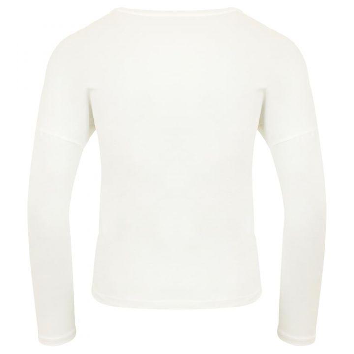商品Chloé|Ivory Rainbow Logo Long Sleeve T Shirt,价格¥545-¥625,第5张图片详细描述
