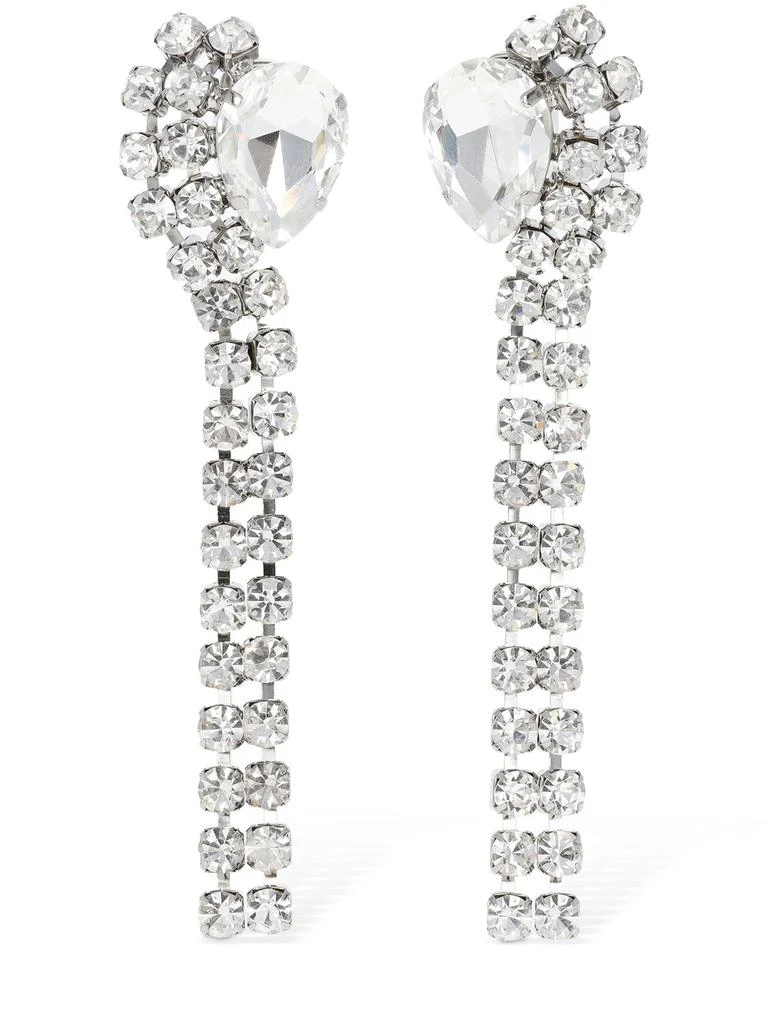 商品Alessandra Rich|Crystal Earrings W/ Fringes,价格¥901,第1张图片