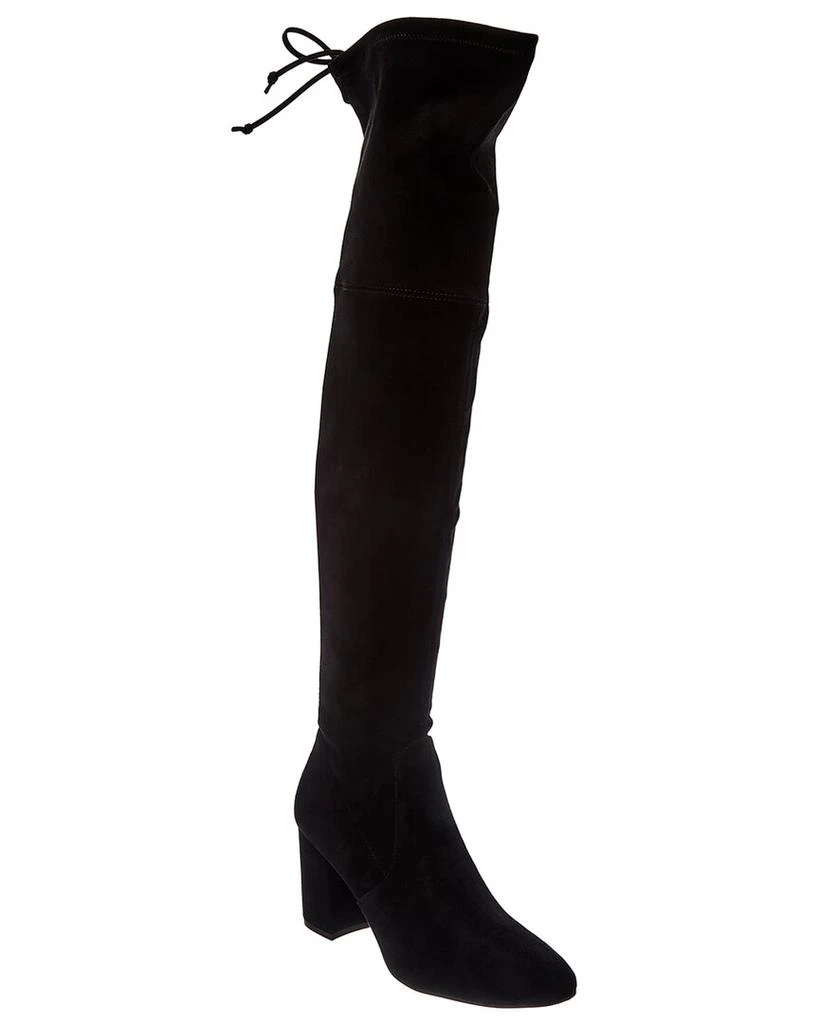 商品Stuart Weitzman|Stuart Weitzman Genna 80 Suede Boot,价格¥1811,第1张图片