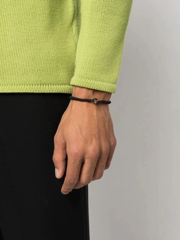 商品Alexander McQueen|Pavé skull friendship bracelet,价格¥686,第2张图片详细描述