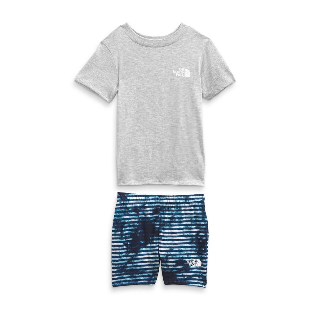 商品The North Face|Toddlers Boys Summer Top and Shorts 2 Piece Set,价格¥147,第1张图片