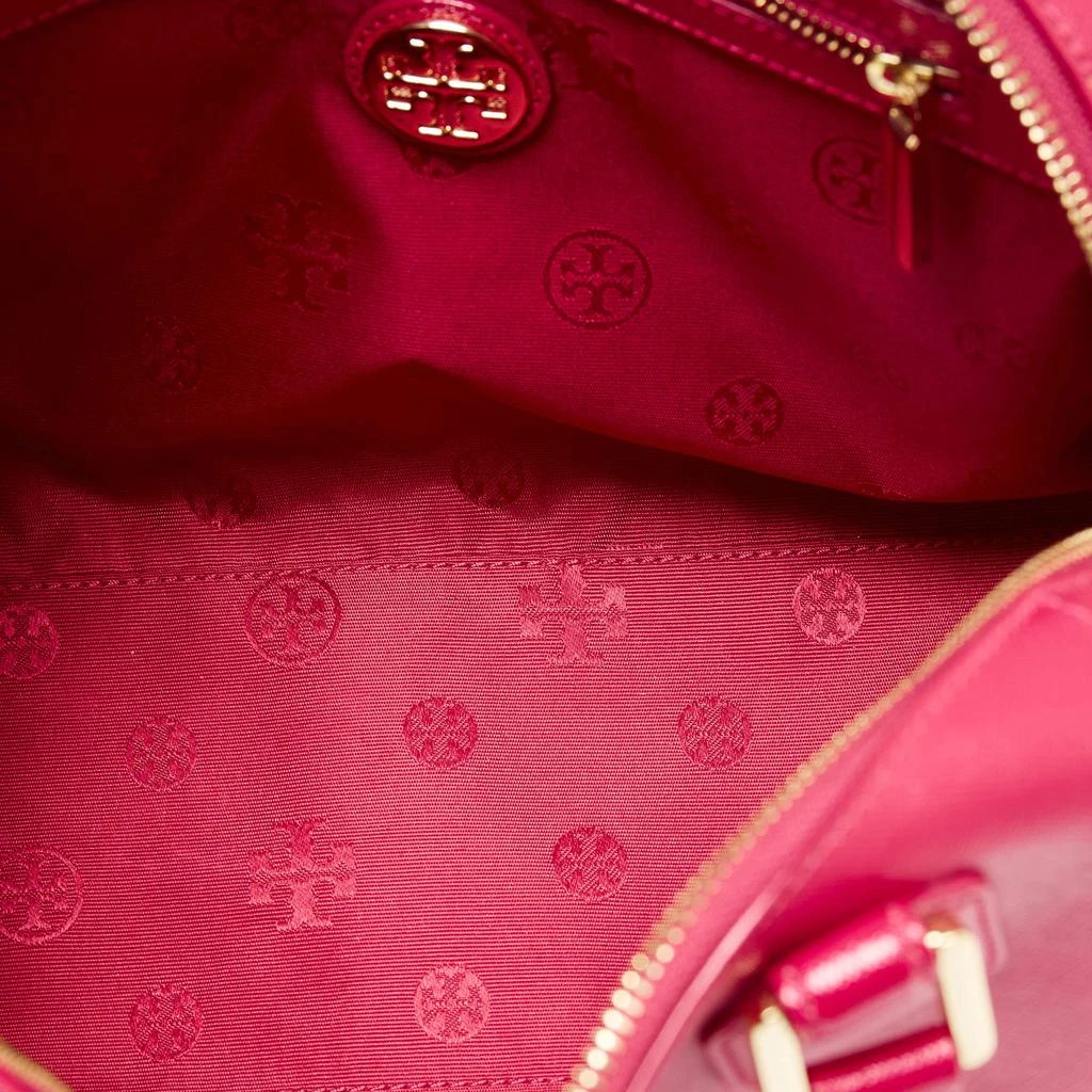 Tory Burch Fuchsia Leather Robinson Dome Satchel 商品