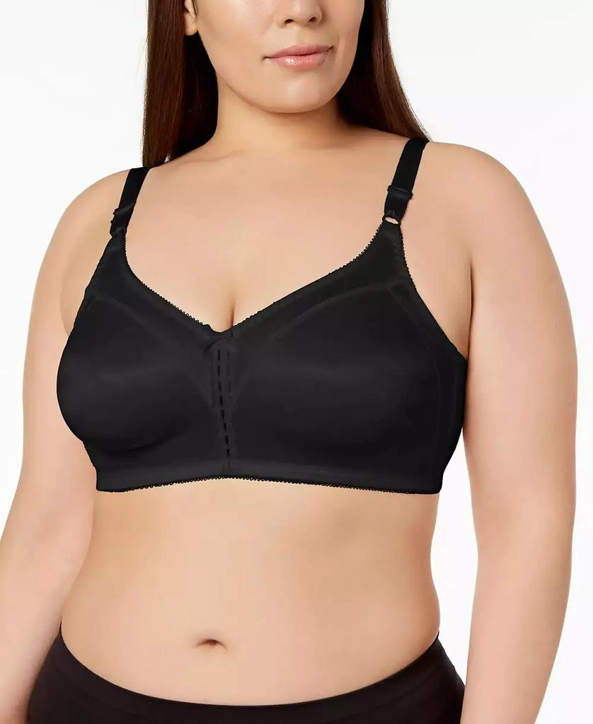 商品Bali|Double Support Tailored Wireless Lace Up Front Bra 3820,价格¥326,第2张图片详细描述