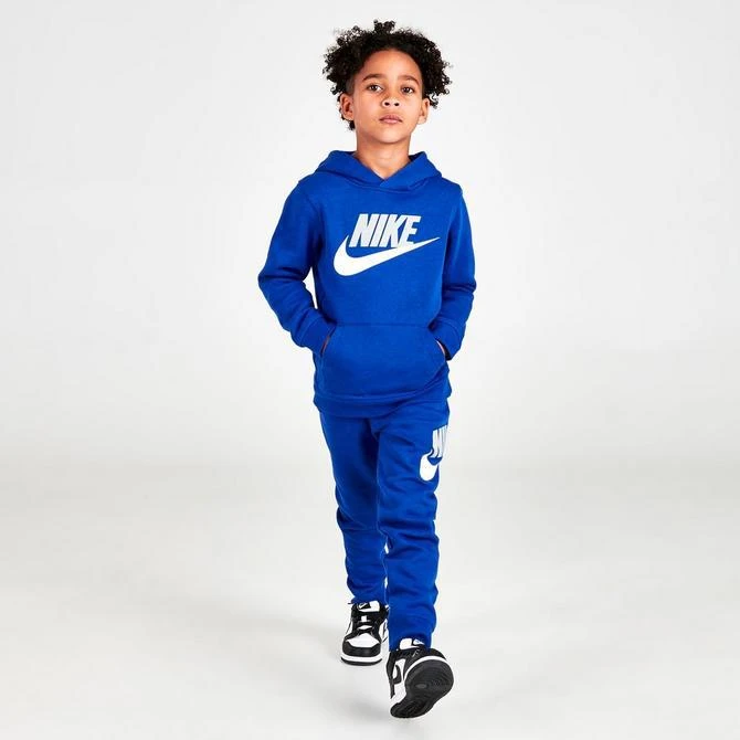 商品NIKE|Little Kids' Nike Sportswear Club Fleece Pullover Hoodie,价格¥186,第2张图片详细描述