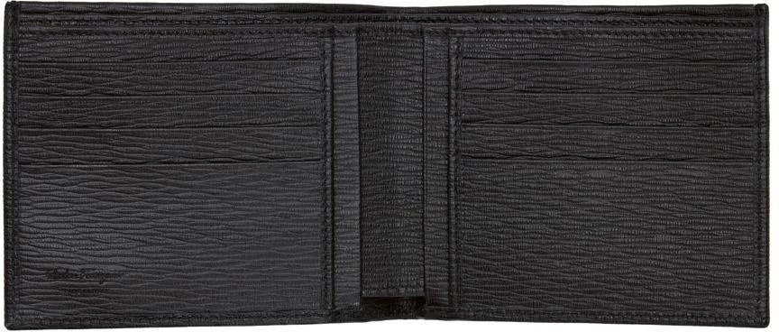 商品Salvatore Ferragamo|Black Gancini Wallet,价格¥2259,第3张图片详细描述