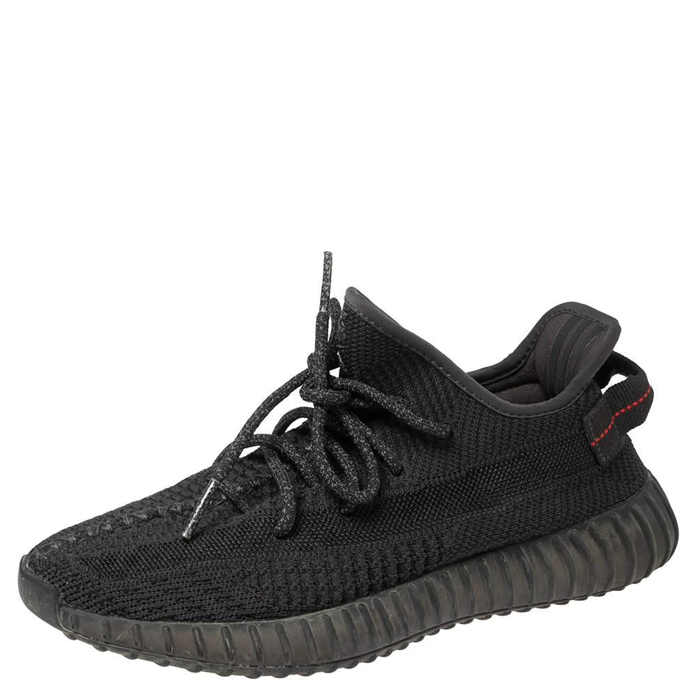 商品[二手商品] YEEZY|Yeezy x Adidas Grey Knit Fabric Boost 350 V2 Sneakers Size 40 ,价格¥2227,第1张图片