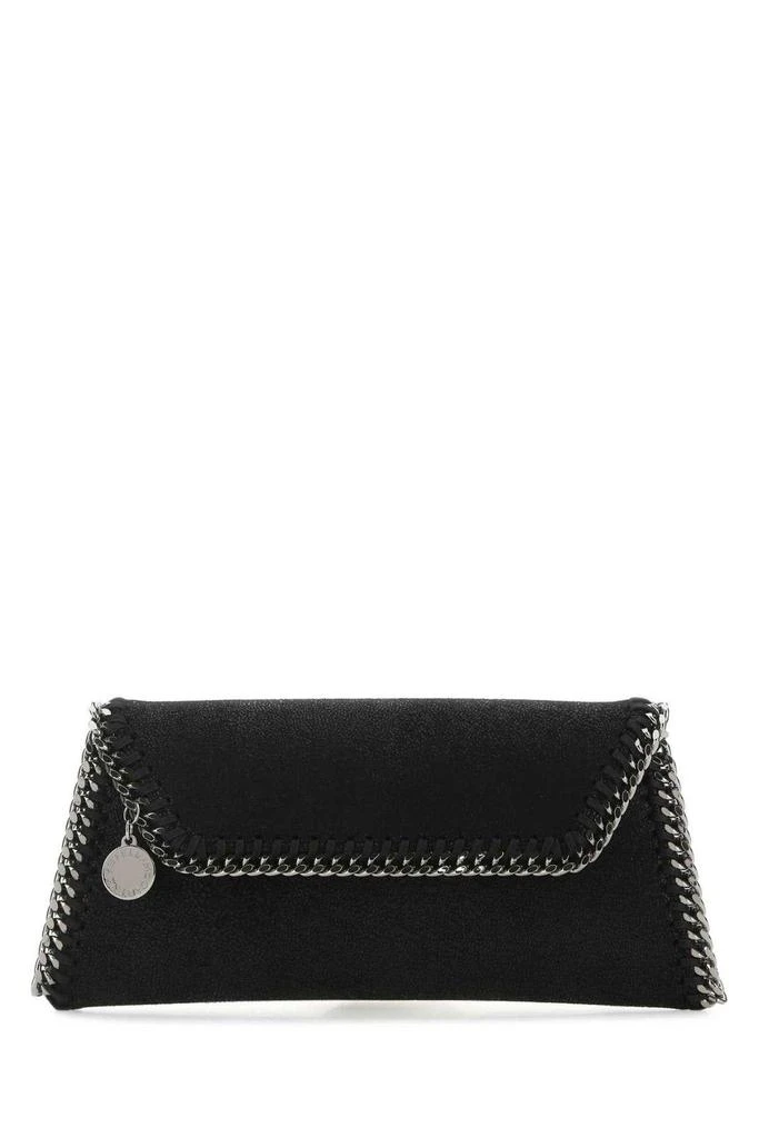 商品Stella McCartney|Stella McCartney Falabella Logo Charm Clutch Bag,价格¥5355,第1张图片