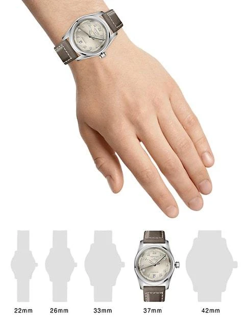 商品Longines|Spirit 37MM Stainless Steel Automatic Watch,价格¥16130,第2张图片详细描述