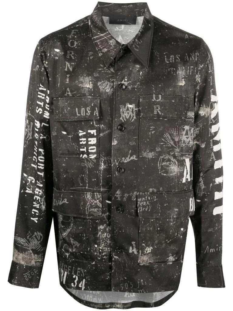 商品AMIRI|Amiri  Shirts Black,价格¥10340,第1张图片