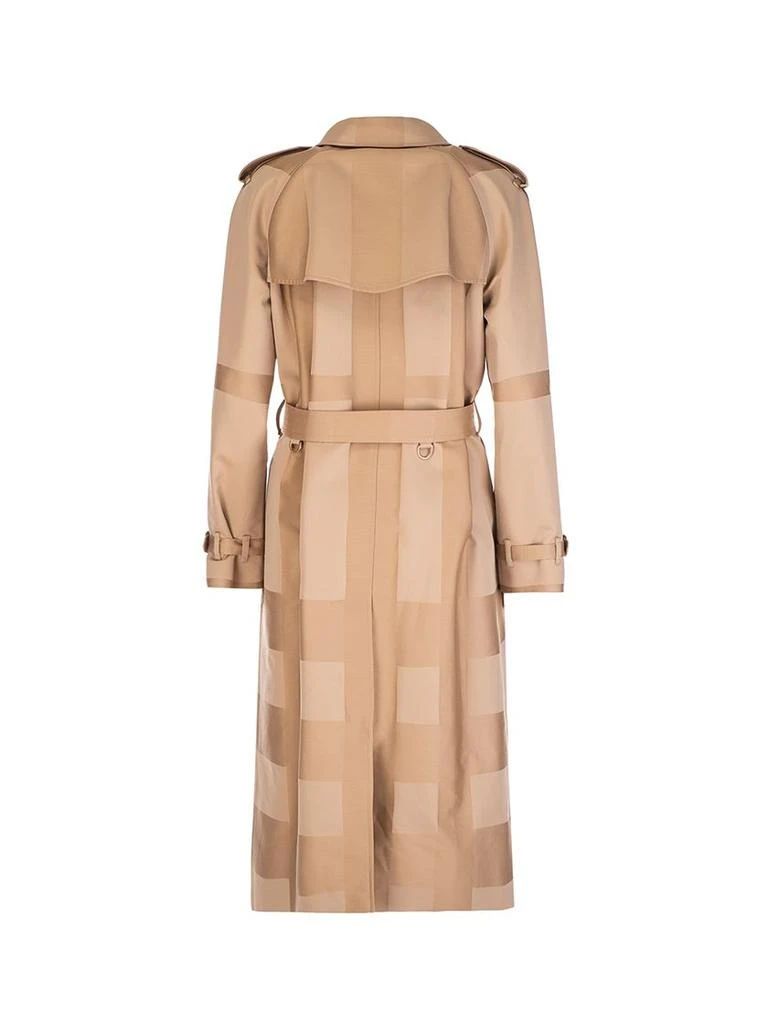 商品Burberry|Burberry women's beige cotton trench coat,价格¥18447,第2张图片详细描述