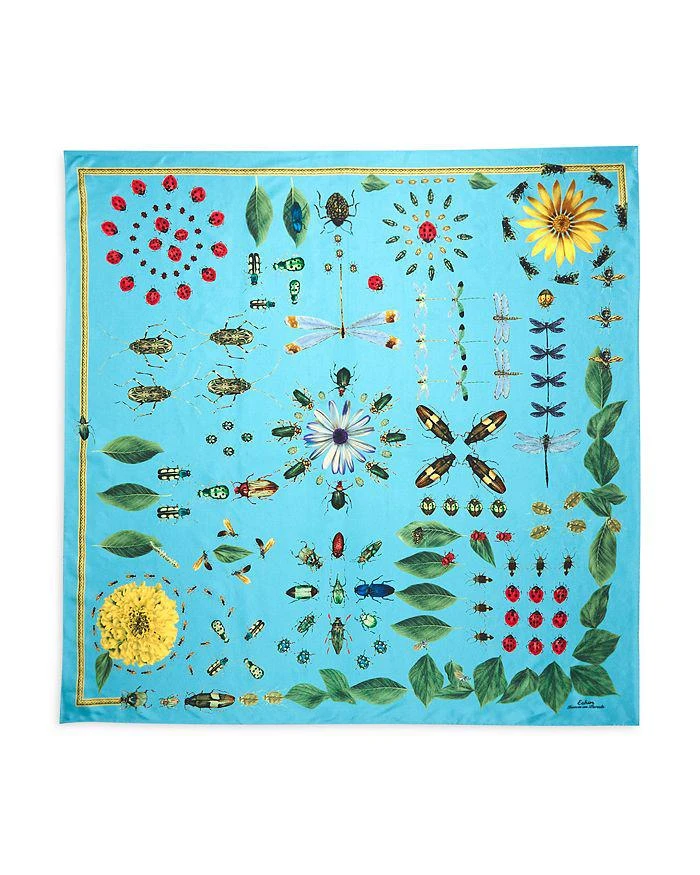 商品Echo Design|Insects On Parade Silk Scarf,价格¥1110,第1张图片