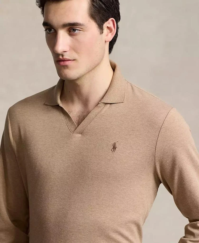 商品Ralph Lauren|Men's Classic-Fit Soft Cotton Polo Shirt,价格¥346,第3张图片详细描述