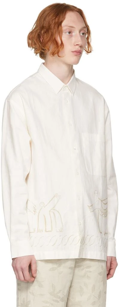 商品Jacquemus|Off-White 'La Chemise Baou' Shirt,价格¥1450,第2张图片详细描述