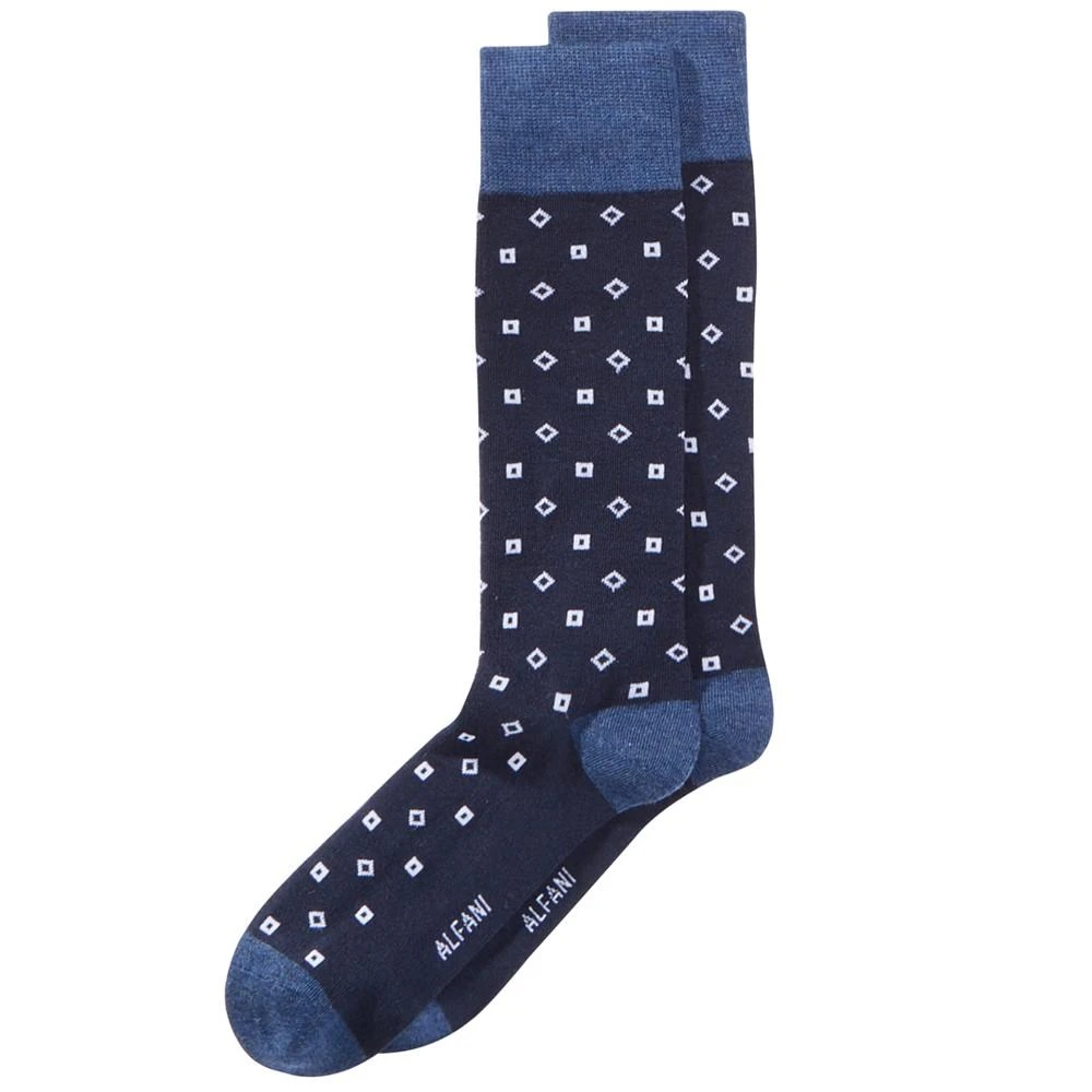 商品Alfani|Men's Square Dress Socks, Created for Macy's,价格¥38,第1张图片详细描述