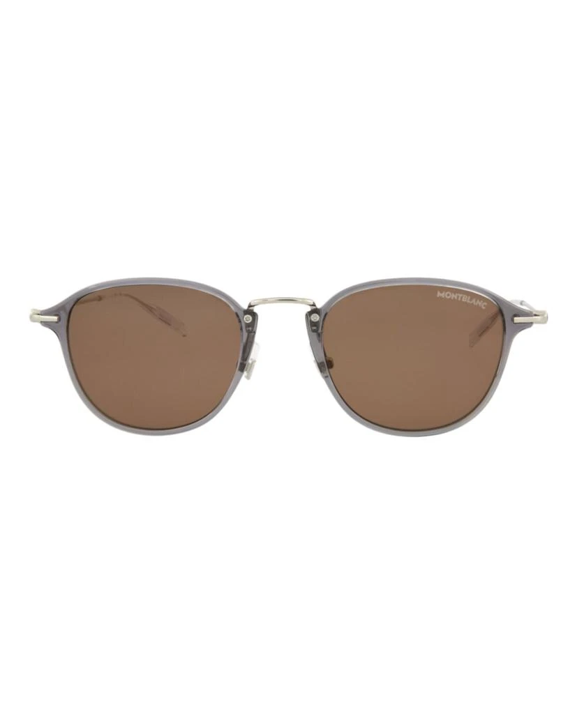 商品MontBlanc|Round-Frame Injection Sunglasses,价格¥970,第1张图片